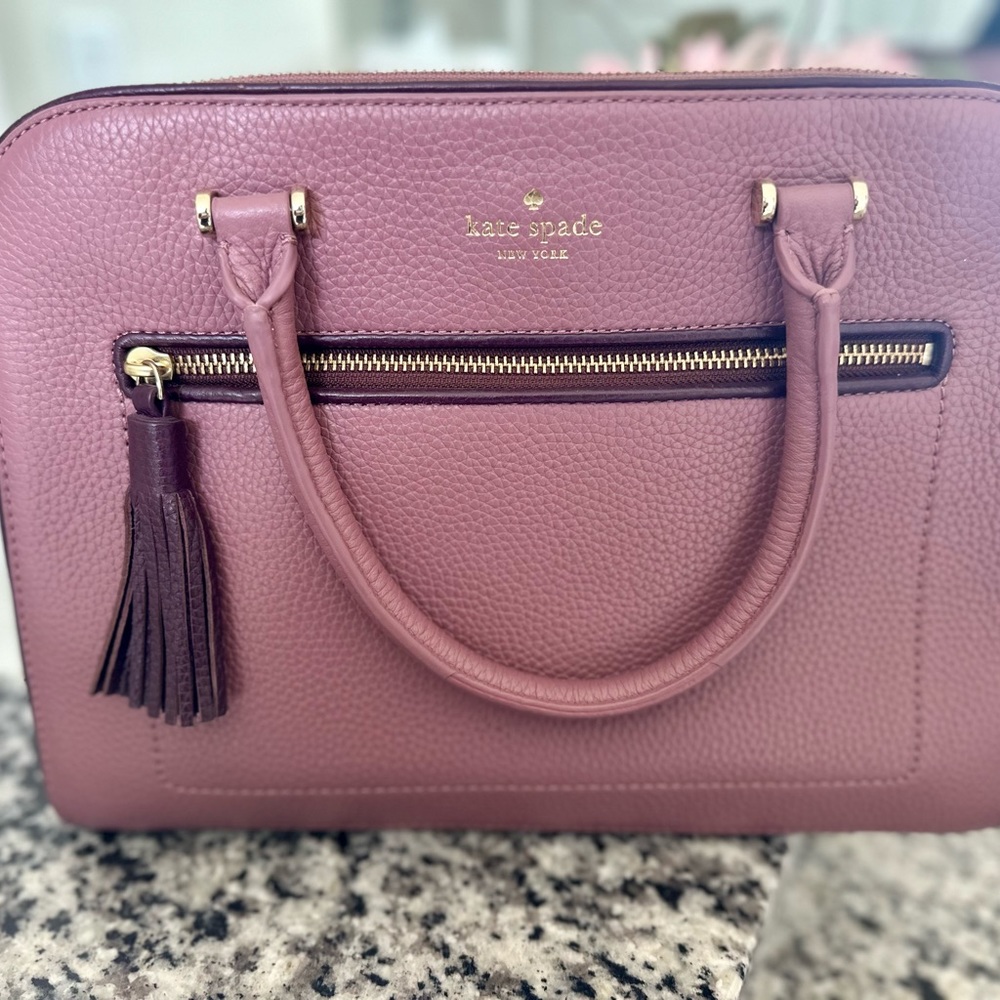 Kate Spade Satchel (Mauve)